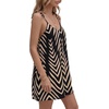 image:imageLYANER Womens Spaghetti Straps V Neck Sleeveless Dressy Casual Romper JumpsuitBlack