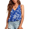 Floral Royal Blue