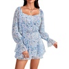 Floral Blue