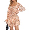 Floral Light Orange