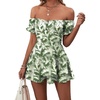 Floral Green Leaves