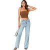image:imageLYANER Womens Rib Knit Crop Tube Tops Basic Strapless Bandeau Summer Cropped Sleeveless ShirtBurnt Orange