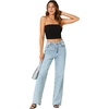image:imageLYANER Womens Rib Knit Crop Tube Tops Basic Strapless Bandeau Summer Cropped Sleeveless ShirtSolid Black