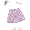 image:imageLYANER Womens Satin Silky Mini Skirt Elastic High Waisted Side Zipper A Line Flowy Short SkirtsPurple