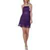 image:imageLYANER Womens Sexy Two Piece Outfit Fringe Sleeveless Cami and Short Skirt SetsPurple