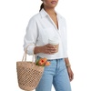 image:imageLYANER Womens Cotton Collared Button Down Long Sleeve Dressy Casual Blouse Tops with PocketsWhite