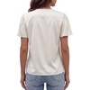 image:imageLYANER Womens Satin V Neck Ruffle Short Sleeve Dressy Casual Blouse Top ShirtsBeige