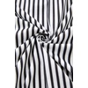 image:imageLYANER Womens Pajama Sets Striped Button Down Pj Set Sleepwear Shirt and Shorts Two Piece Lounge SetsBlack
