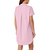 image:imageLYANER Womens Shirt Dress Collar Neck Short Sleeve Button Down Blouse DressBaby Pink