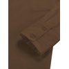image:imageLYANER Womens V Neck Casual Shirt Dress  Collar Button Down Loose Long Sleeve Mini DressesLight Pure Brown