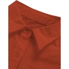 image:imageLYANER Womens V Neck Casual Shirt Dress  Collar Button Down Loose Long Sleeve Mini DressesLight Pure Caramel