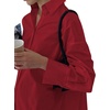image:imageLYANER Womens V Neck Casual Shirt Dress  Collar Button Down Loose Long Sleeve Mini DressesLight Pure Deep Red