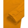 image:imageLYANER Womens V Neck Casual Shirt Dress  Collar Button Down Loose Long Sleeve Mini DressesLight Pure Orange
