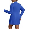 image:imageLYANER Womens Collared Deep V Neck Sexy TopsRoyal Blue