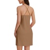 image:imageLYANER Womens Halter Neck Casual Mini DressDark Khaki