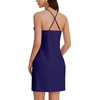 image:imageLYANER Womens Halter Neck Casual Mini DressNavy Blue