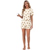 image:imageLYANER Womens 2 Piece Cute Lounge SetLight Brown Bear