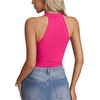 image:imageLYANER Womens Halter Neck Cut Out Y2K CamiRose Pink