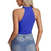 image:imageLYANER Womens Halter Neck Cut Out Y2K CamiRoyal Blue