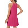 image:imageLYANER Womens Halter Neck Mini DressRose Pink