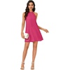 image:imageLYANER Womens Halter Neck Mini DressRose Pink