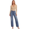 image:imageLYANER Womens Henley V Neck Sexy BodysuitsDark Khaki