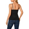 image:imageLYANER Womens Lace Trim V Neck Y2k Cami TopBlack