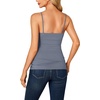 image:imageLYANER Womens Lace Trim V Neck Y2k Cami TopDusty Blue