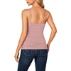 image:imageLYANER Womens Lace Trim V Neck Y2k Cami TopDusty Pink
