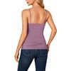 image:imageLYANER Womens Lace Trim V Neck Y2k Cami TopDusty Purple