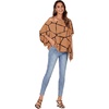 image:imageLYANER Womens Off The Shoulder Y2k Crop TopsLine Coffee