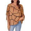 image:imageLYANER Womens Off The Shoulder Y2k Crop TopsLine Coffee