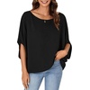 image:imageLYANER Womens Off The Shoulder Y2k Crop TopsPure Black