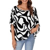 image:imageLYANER Womens Off The Shoulder Y2k Crop TopsWhite Block
