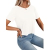 image:imageLYANER Womens Open Back Casual TeeWhite