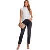 image:imageLYANER Womens Polka Dots Ruffle Tank TopsWhite