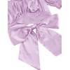 image:imageLYANER Womens Puff Short Sleeve Y2k Crop TopSatin Lavender