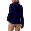 image:imageLYANER Womens Ruffle Front Elegant BlouseNavy Blue