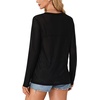 image:imageLYANER Womens Sheer Mesh See Through BlouseBlack