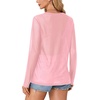 image:imageLYANER Womens Sheer Mesh See Through BlouseLight Pink