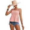 image:imageLYANER Womens Tie Shoulder Cute Cami BlouseBaby Pink