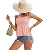 image:imageLYANER Womens Tie Shoulder Cute Cami BlouseBaby Pink