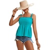 image:imageLYANER Womens Tie Shoulder Cute Cami BlouseWood Green
