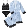 Blue and White Stripes
