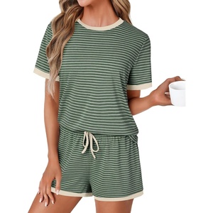 image:imageLYANER Womens 2 Piece Cute Lounge SetArmy Green