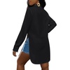 image:imageLYANER Womens Collar Neck Sexy BlouseBlack