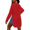 image:imageLYANER Womens Collar Neck Sexy BlouseRed