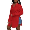 image:imageLYANER Womens Collar Neck Sexy BlouseRed