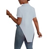 image:imageLYANER Womens Collar V Neck Y2k TopsLight Blue01