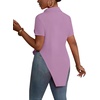 image:imageLYANER Womens Collar V Neck Y2k TopsLight Purple